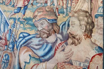 Panneau de tapisserie flamande (Bruxelles...