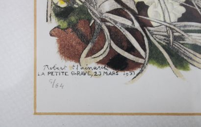 Robert HAINARD (1906-1999), Fleurs sauvages,...