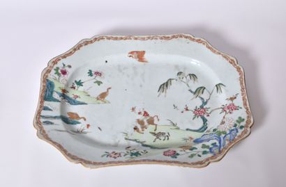 Chine XVIIIe s, Compagnie des Indes, Soupière...