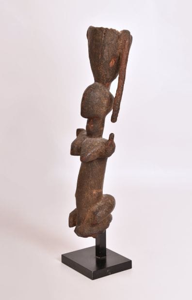Ancienne sculpture Dogon, Mali, figurant...
