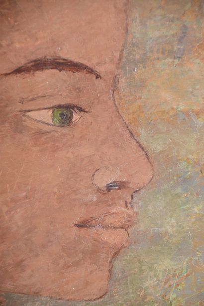Margherita OSSWALD-TOPPI (1897-1971), Portrait...