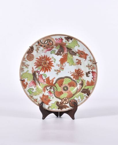 Chine, Compagnie des Indes - XVIIIe siècle
Assiette...