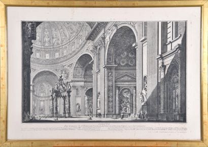 D'après Francesco PANNINI (1745-1812), Vue...