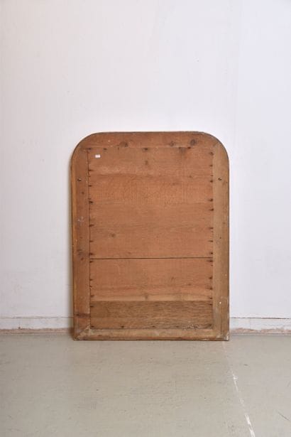 Miroir Louis Philippe, en bois doré décor...