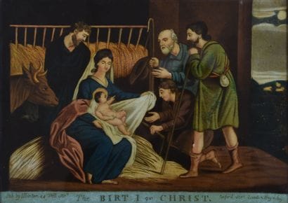 Londres XIXe, La naissance de l'enfant Jésus,...
