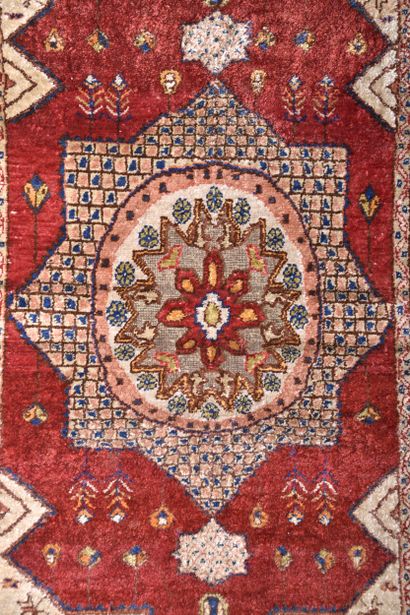 Tapis Césaré (chaine, trame et velours en...