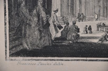 D'après Francesco PANNINI (1745-1812), Vue...