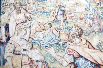 Panneau de tapisserie flamande (Bruxelles...