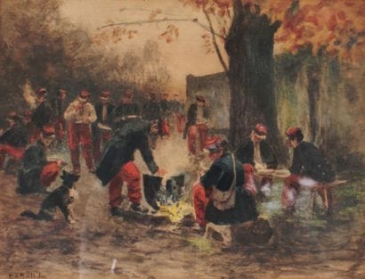 François Richard de MONTHOLON (1856-1940),...
