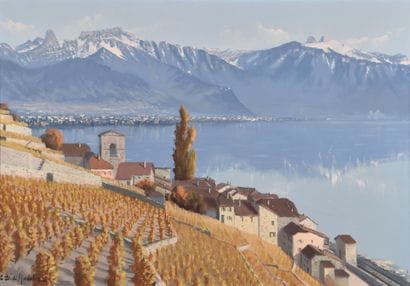 Eugène DEVAUD DE MADELIN (1906-1992), Vue...