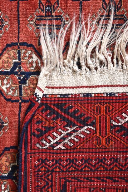 Tapis Boukhara Tekké (chaine, trame et velours...
