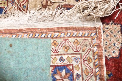 Tapis Césaré (chaine, trame et velours en...