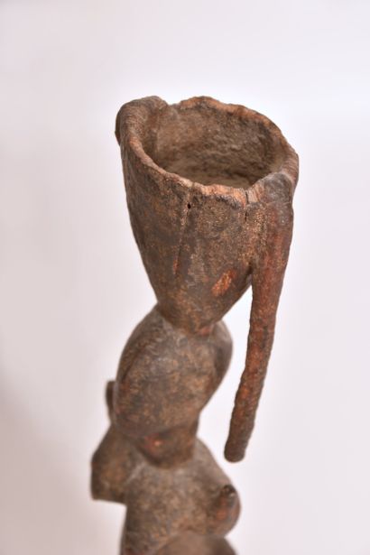 Ancienne sculpture Dogon, Mali, figurant...