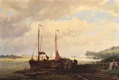 Attribué à Johan Conrad GREIVE (1837-1891),...
