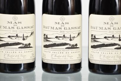 MAS DE DAUMAS GASSAC 2010, rouge, 6 bouteilles,...