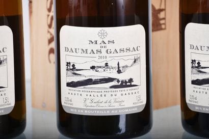 MAS DE DAUMAS GASSAC 2010, blanc, 3 magnums,...