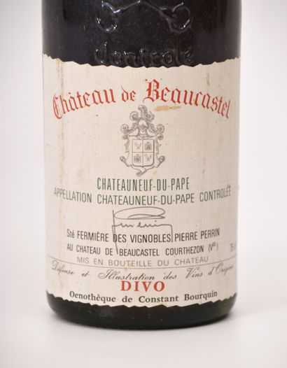 CHÂTEAUNEUF DU PAPE, Château de Beaucastel...