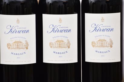 Château KIRWAN 2021, 3rd GCC Margaux, 6 magnums,...