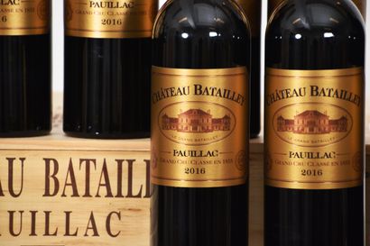Château BATAILLEY 2016, 5th GCC Pauillac,...