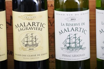 Château MALARTIC-LAGRAVIERE 2010,GCC Pessac-Léognan,...