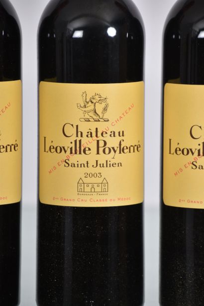 Château LÉOVILLE POYFERRE 2003, 2nd Growth...