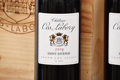 Château COS LABORY 2019, 5th GCC Saint-Estèphe,...