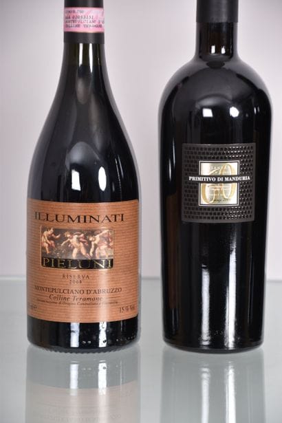 Lot de vins italiens, env. 18 bouteilles,...