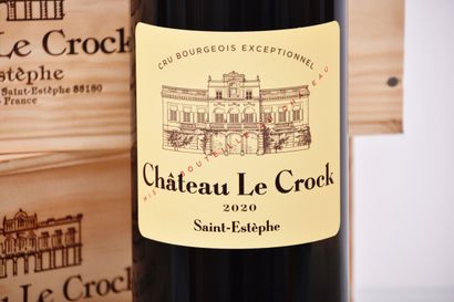 Château LE CROCK 2020, CB Saint-Estèphe,...