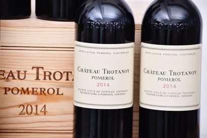 Château TROTANOY, 2014, Pomerol, 6 bottles,...