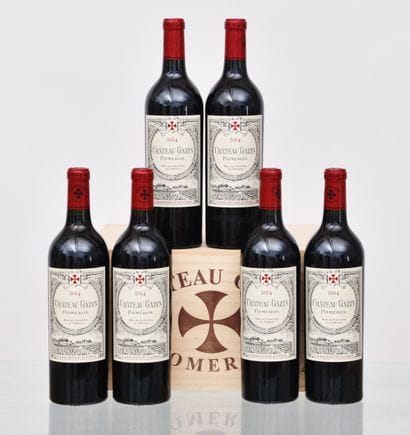 Château GAZIN 2014, Pomerol, 6 bottles, original...