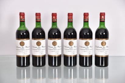Château du MAYNE, Graves, 1983, 6 bouteilles,...