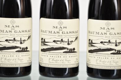 MAS DE DAUMAS GASSAC 2010, rouge, 6 bouteilles,...