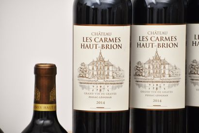 Château LES CARMES HAUT-BRION 2014, 6 bottles,...