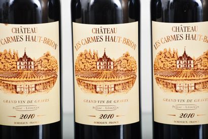 Château LES CARMES HAUT-BRION 2010, Graves...