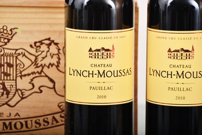 Château LYNCH-MOUSSAS 2010, 5th Growth, Pauillac,...