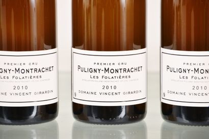 PULIGNY-MONTRACHET LES FOLATIERES 2010, 1er...