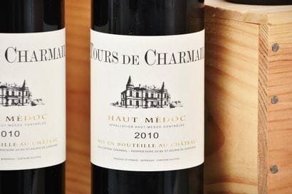 TOURS DE CHARMAIL 2010, Second vin du Château...