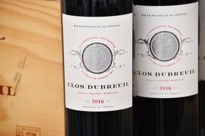 CLOS DUBREUIL 2016, Saint-Emilion GC, 6 bouteilles,...