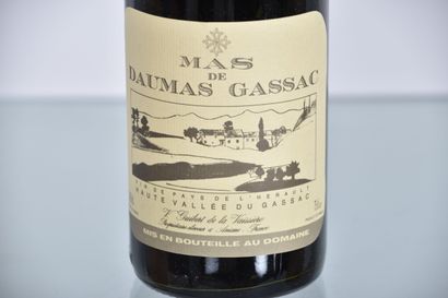 MAS de DAUMAS GASSAC 1989 rouge, 11 bouteilles,...