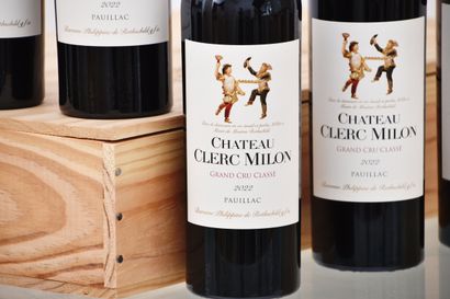 Château CLERC-MILON 2022, 5th GCC Pauillac,...