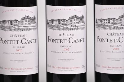 Château PONTET-CANET 2002, 5e GCC Pauillac,...