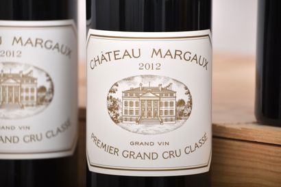 Château MARGAUX 2012, GCC1, 6 bouteilles,...