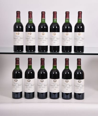 Château SOCIANDO-MALLET 1989, Haut-Médoc,...