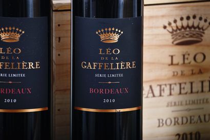 LÉO DE LA GAFFELIÈRE 2010, Bordeaux, 11 bouteilles,...