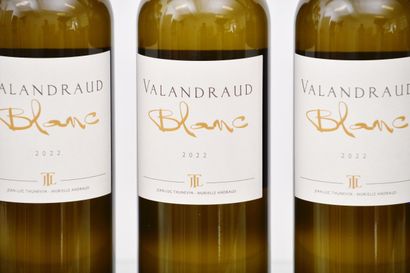Château VALANDRAUD 2022 White, 6 bottles,...