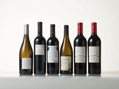 Set of 6 bottles including: 1 bottle of VALAIS...
