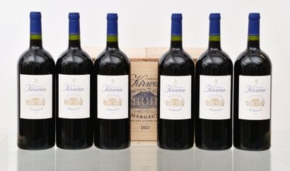 Château KIRWAN 2021, 3rd GCC Margaux, 6 magnums,...