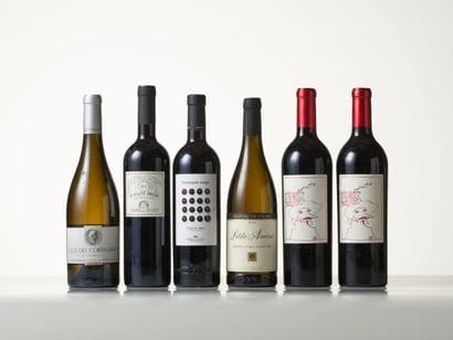 Set of 6 bottles including: 1 bottle of VALAIS...