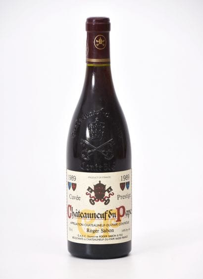 CHÂTEAUNEUF DU PAPE 1989, Roger Sabon, one...