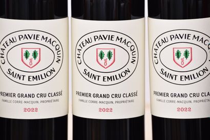 Château PAVIE-MACQUIN 2022, Saint-Emilion...